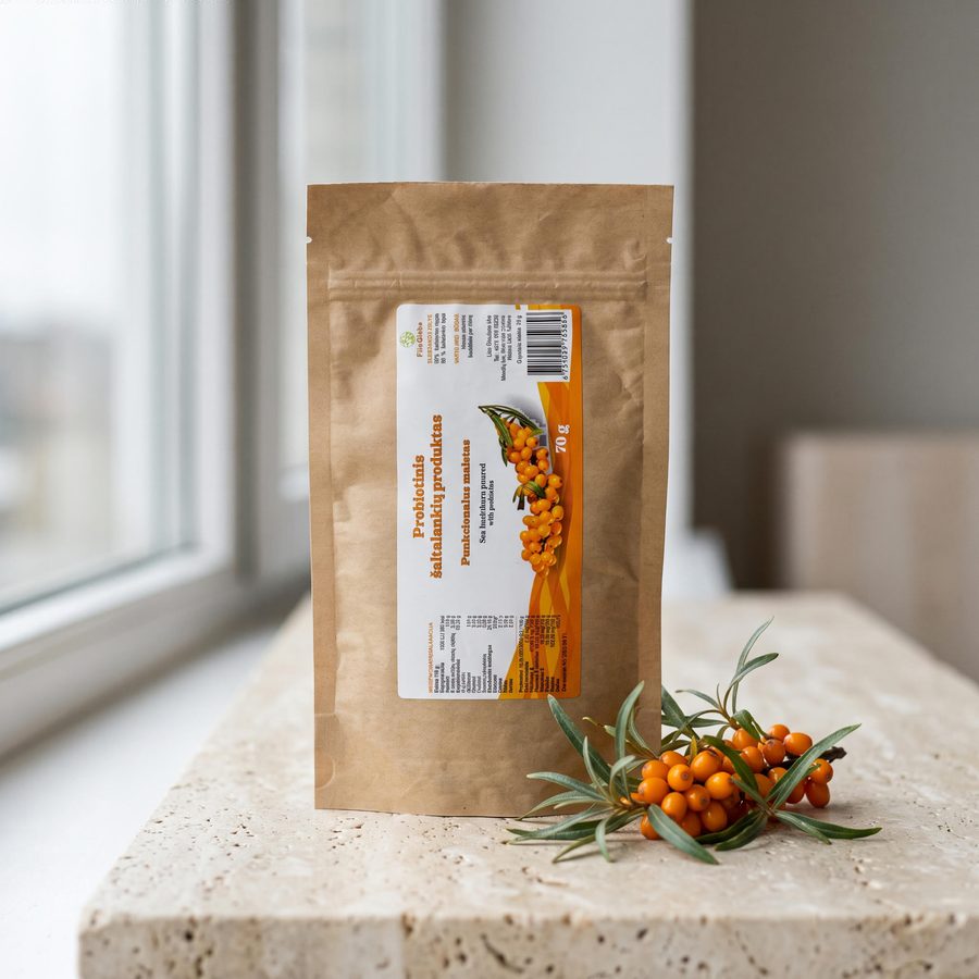 Probiotinės Berrify šaltalankių skaidulos 70 g