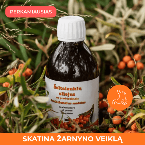 Probiotinis šaltalankių aliejus (250 ml) - Berrify