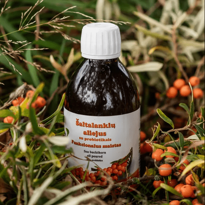 Probiotinis šaltalankių aliejus (250 ml) - Berrify